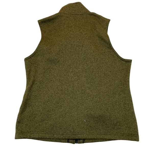 Riders By Lee Womens Vest Jacket Large Fleece Full Zip Stand Collar Outdoors - Picture 2 of 9